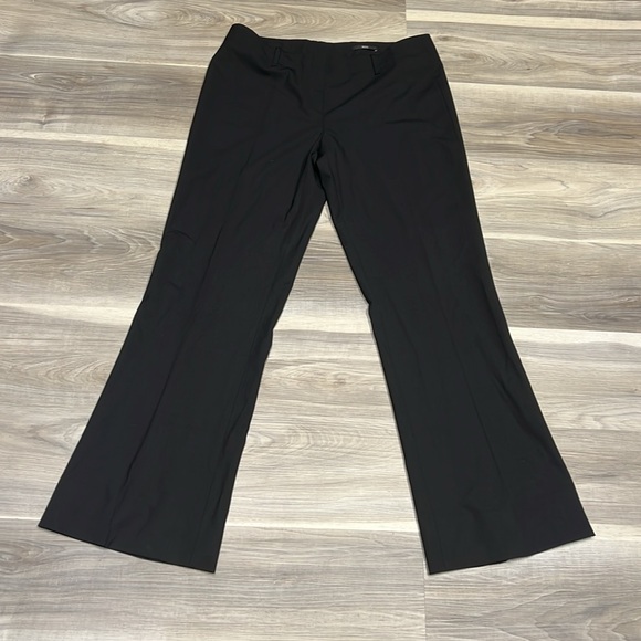 Hugo Boss black wide leg black trousers size 10 - Picture 1 of 16